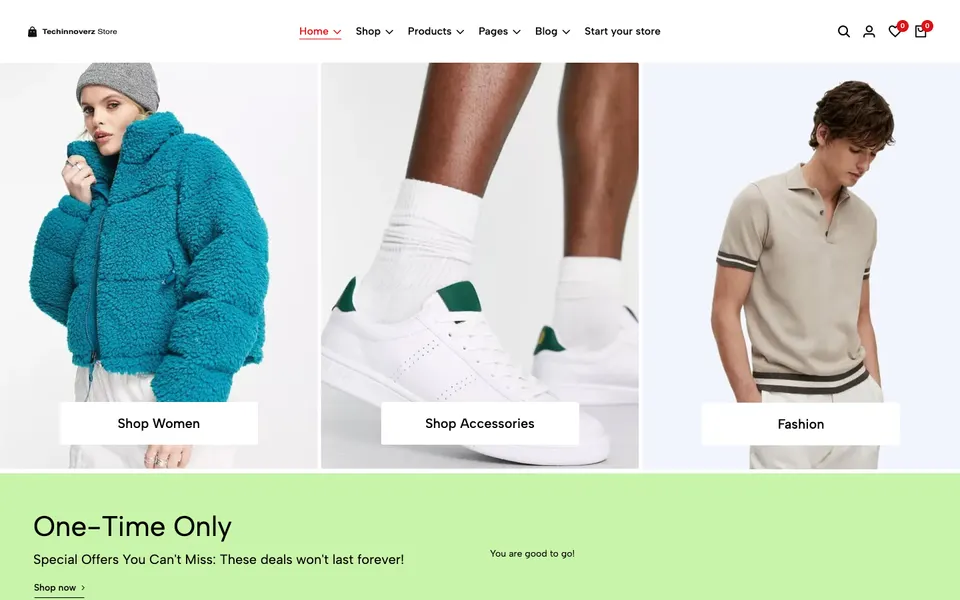 Fashion Collections theme preview
