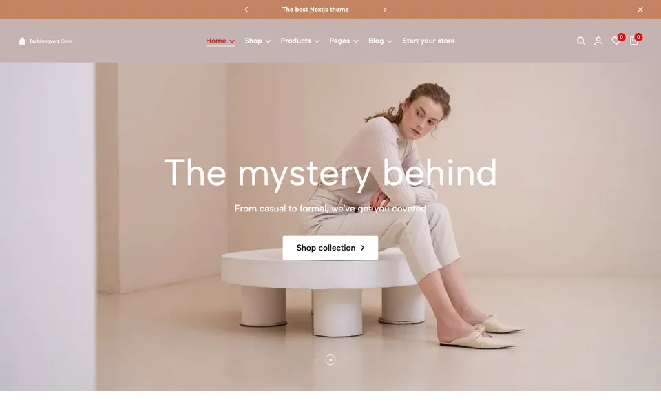 Minimal Luxe theme preview